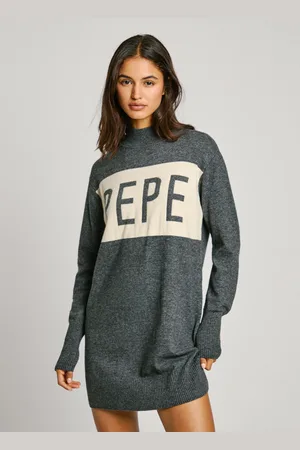 Pepe Jeans Kleid kurz maxi-logo