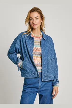 Pepe Jeans Jacke denim rauten regular fit