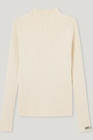 Pepe Jeans Pullover strick gerippt perkins-kragen