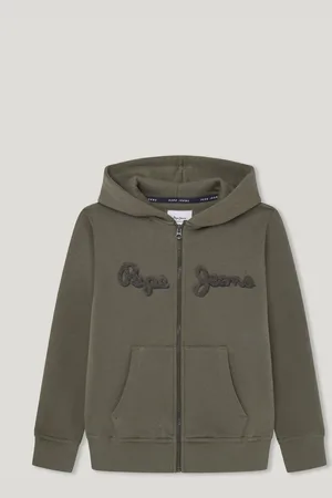 Pepe Jeans Hoodie reissverschluss und kapuze