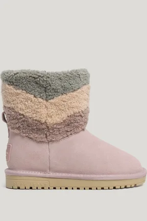 Pepe Jeans Boots wildleder schafsfell