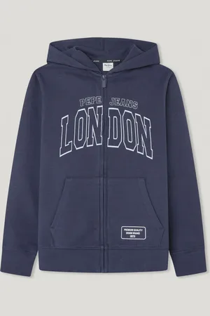 Pepe Jeans Hoodie reissverschluss und kapuze