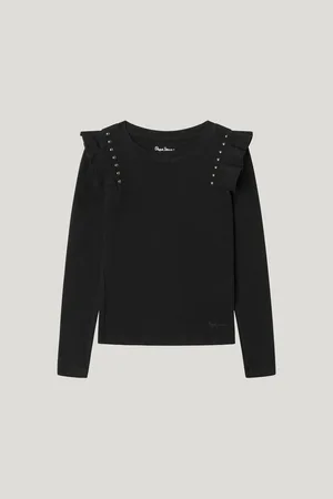 Pepe Jeans T-shirt langarm rüschen