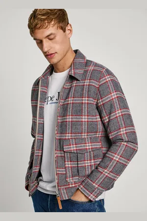 Pepe Jeans Jacke typ bomber kariert