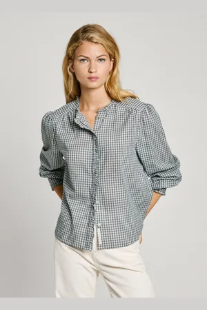 Pepe Jeans Bluse kariert oversize fit