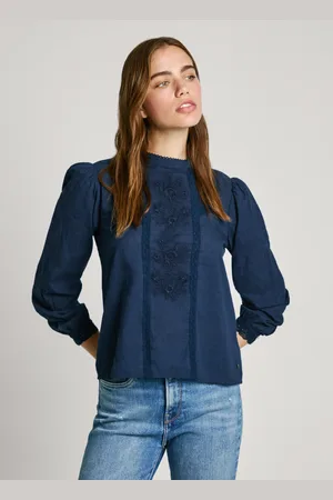 Pepe Jeans Bluse gestickte details