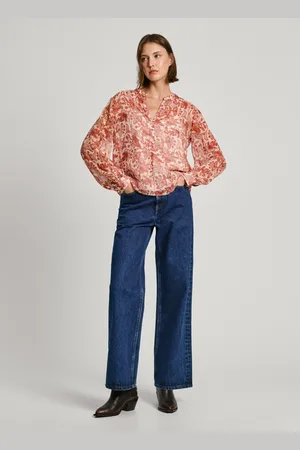 Pepe Jeans Bluse fliessender stoff blumenmuster