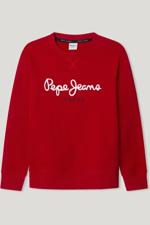 Pepe Jeans Pullover rundausschnitt logo