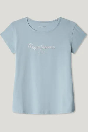 Pepe Jeans T-shirt logodruck slim fit