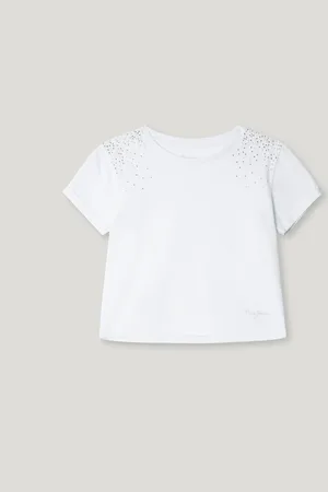 Pepe Jeans T-shirt strass cropped fit
