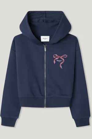 Pepe Jeans Hoodie reissverschluss und kapuze