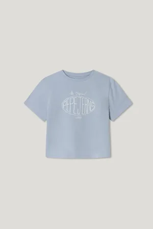 Pepe Jeans T-shirt logodruck relaxed fit
