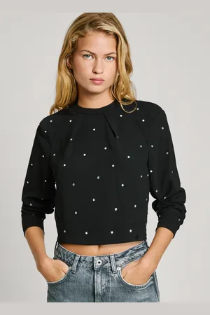 Pepe Jeans Oberteil strass
