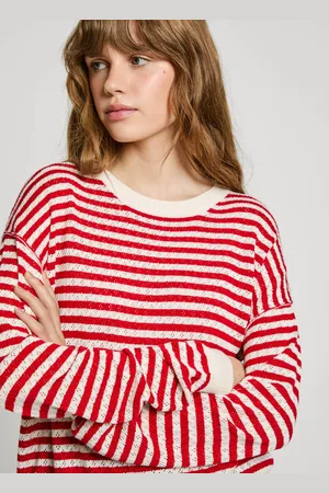 Pepe Jeans Pullover gestreift rundausschnitt