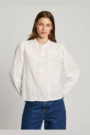 Pepe Jeans Bluse gestickte details