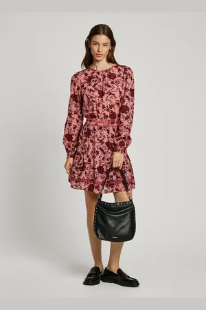 Pepe Jeans Kleid kurz blumenmuster