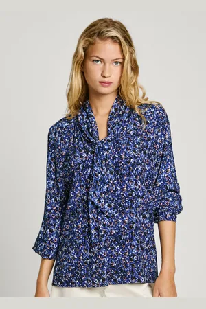 Pepe Jeans Bluse fliessender stoff blumenmuster