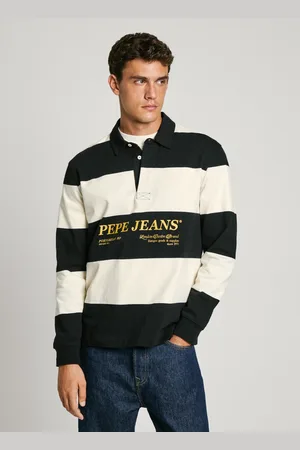 Pepe Jeans Poloshirt langarm gestreift relaxed fit