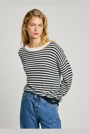 Pepe Jeans Pullover gestreift rundausschnitt