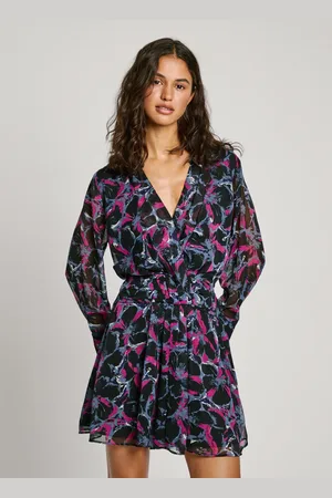Pepe Jeans Kleid kurz blumenmuster