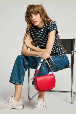 Pepe Jeans Tasche klappe lederoptik