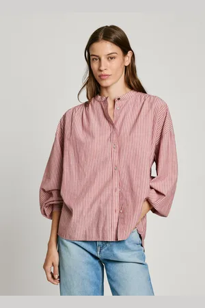 Pepe Jeans Bluse gestreift relaxed fit