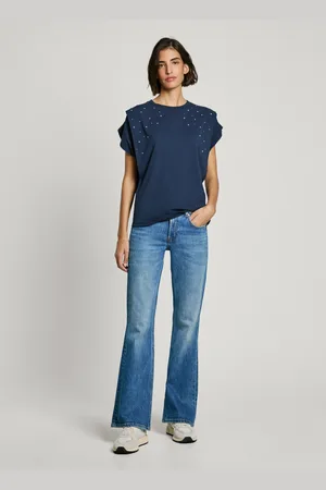 Pepe Jeans Jeans flared fit mid waist - venus