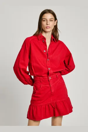 Pepe Jeans Kleid kurz denim loose fit