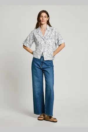 Pepe Jeans Bluse kurzarm blumenmuster