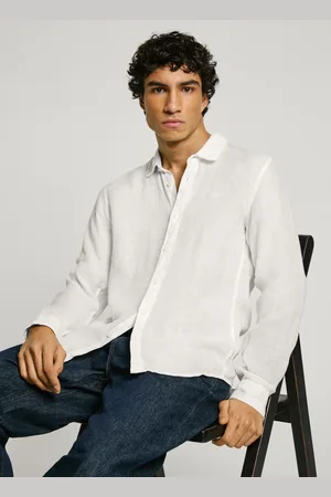 Pepe Jeans Hemd gesticktes logo regular fit