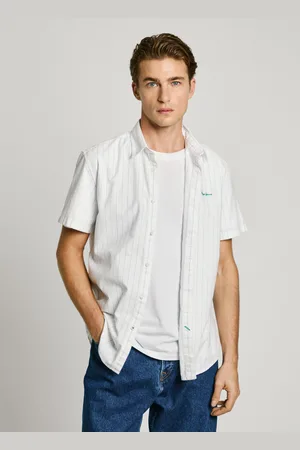 Pepe Jeans Hemd popeline gestreift regular fit