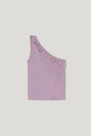 Pepe Jeans T-shirt asymmetrisch gerippt