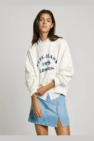 Pepe Jeans Pullover rundausschnitt logo