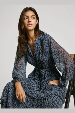 Pepe Jeans Kleid lang blumenmuster