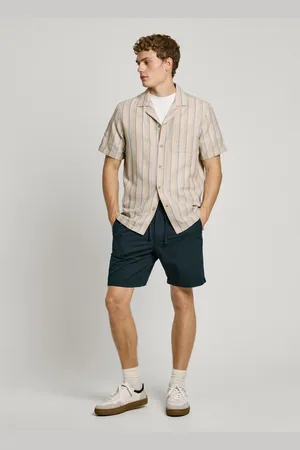 Pepe Jeans Shorts leinen relaxed fit
