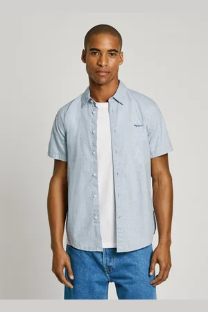 Pepe Jeans Hemd popeline bedruckt regular fit