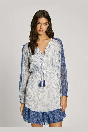 Pepe Jeans Kleid kurz blumenmuster
