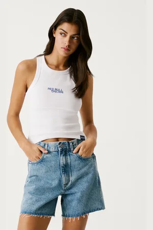Pepe Jeans T-shirt gerippt ärmellos