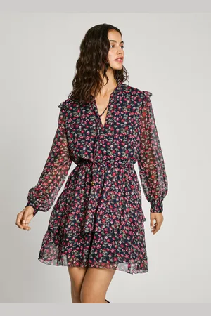 Pepe Jeans Kleid kurz blumenmuster