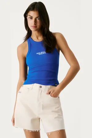 Pepe Jeans T-shirt gerippt ärmellos