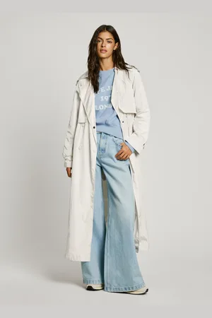 Pepe Jeans Trenchcoat wasserdicht