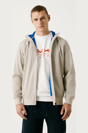Pepe Jeans Jacke kapuze geprägtes logo