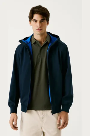 Pepe Jeans Jacke kapuze geprägtes logo