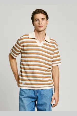 Pepe Jeans Hemd gehäkelt gestreift