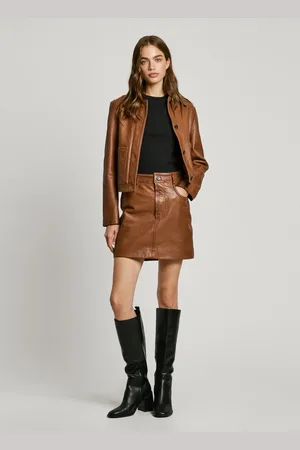 Pepe Jeans Rock kurz leder