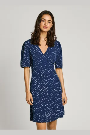 Pepe Jeans Kleid kurz blumenmuster