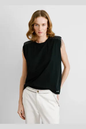 Pepe Jeans T-shirt strass an schultern
