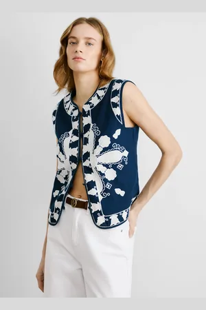 Pepe Jeans Weste gestickt kontrast