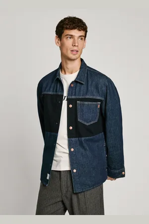 Pepe Jeans Hemd denim zweifarbig relaxed fit