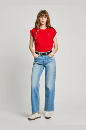Pepe Jeans Jeans straight fit high waist - robyn